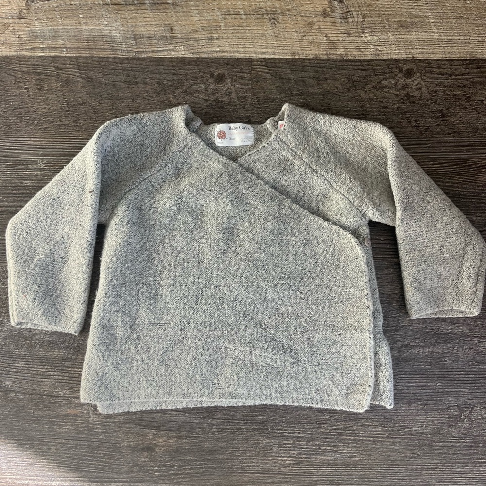 Zara Kids Knit Gray Sweater